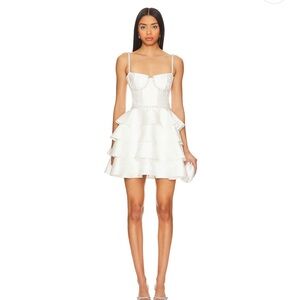 V. Chapman Luciana Corset Mini Dress